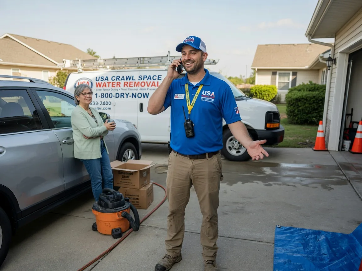 Crawl Space Water Removal Maria Stein, OH FAQs
